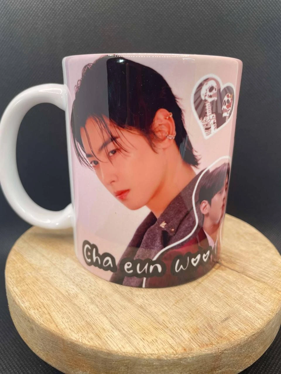 ☕ Mug en Céramique – Cha Eun-woo 💙